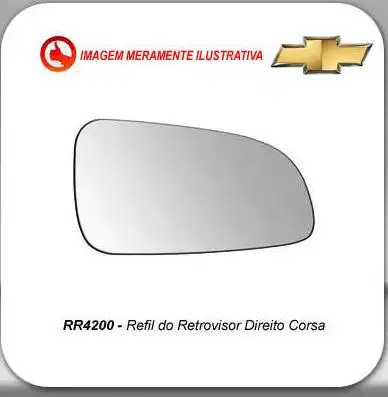 VIDRO ESPELHO CORSA DIR