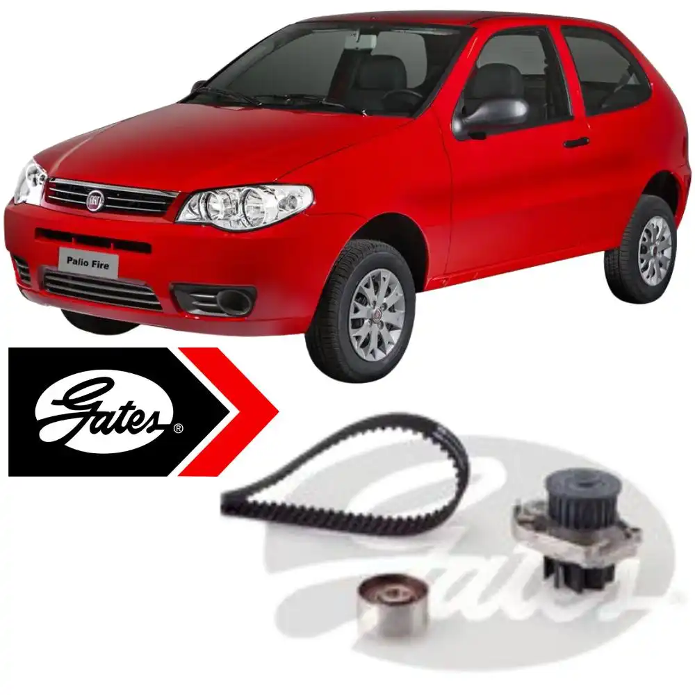 KIT CORREIA DENTADA PALIO FIRE EVO 2010 ACIMA C/BOMBA DAGUA