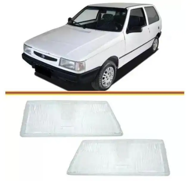 VIDRO FAROL FIAT UNO 91/ DIR