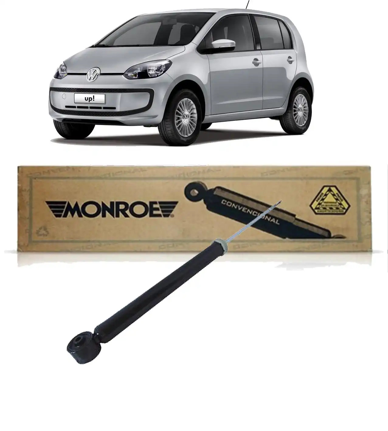 AMORTECEDOR TRASEIRO UP! 2014 A 2020