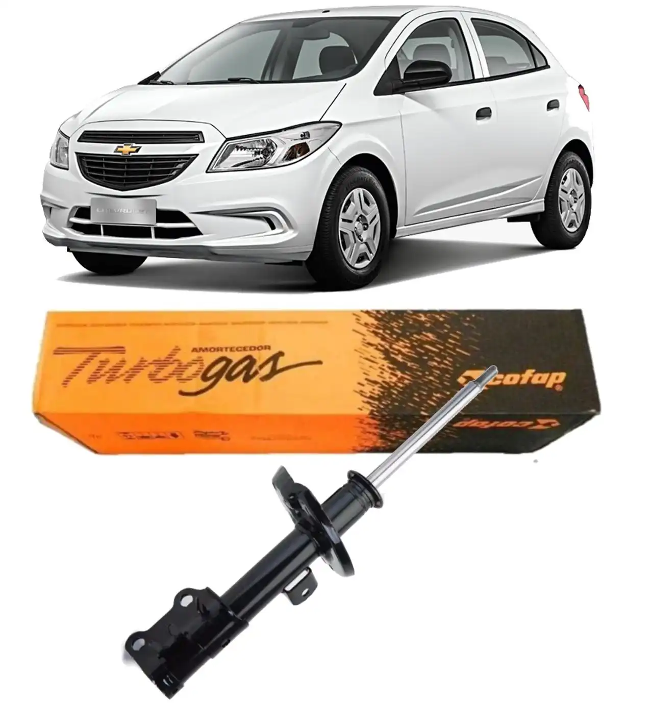 AMORTECEDOR DIANTEIRO ONIX 2012 A 2020 DIREITO
