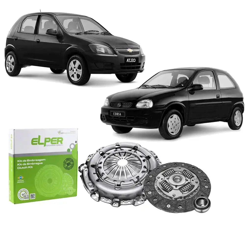 KIT EMBREAGEM CORSA 1.0 1.4 CELTA 1.0 COM ROLAMENTO
