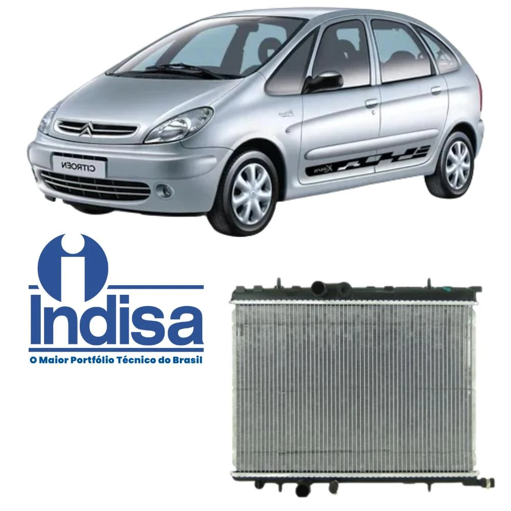 RADIADOR CITROEN PICASSO 2.0 16V 2001 A 2002 C/AR