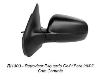 EXPELHO EXT GOLF 1998 A 2007 C/CONTROLE ESQ