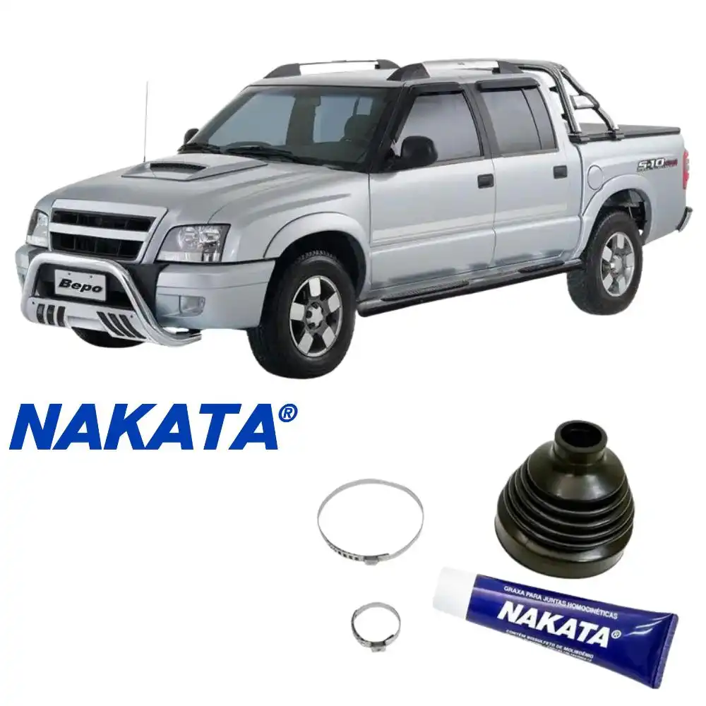 SANFONA HOMOCINETICA S-10 2.4 4X4 1998 A 2011 L.CAIXA