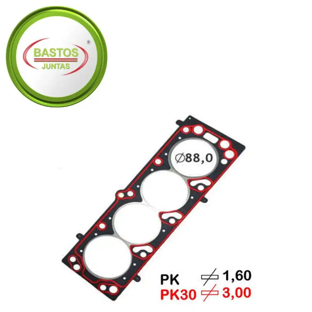 JUNTA CABECOTE ASTRA 2.0 16V 1999 A 2006 3,00MM