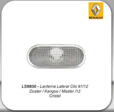 SINAL PARALAMA RENAULT SCENIC CLIO MEGANE CRISTAL