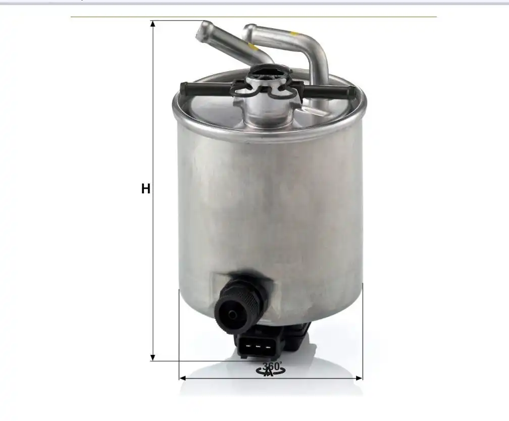 FILTRO DIESEL NISSAN FRONTIER 2.5 TURBO 2012/ COM SENSOR