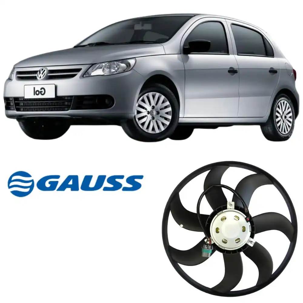 ELETRO VENTILADOR RADIADOR GOL G5 1.0 1.6 2008/ C/AR