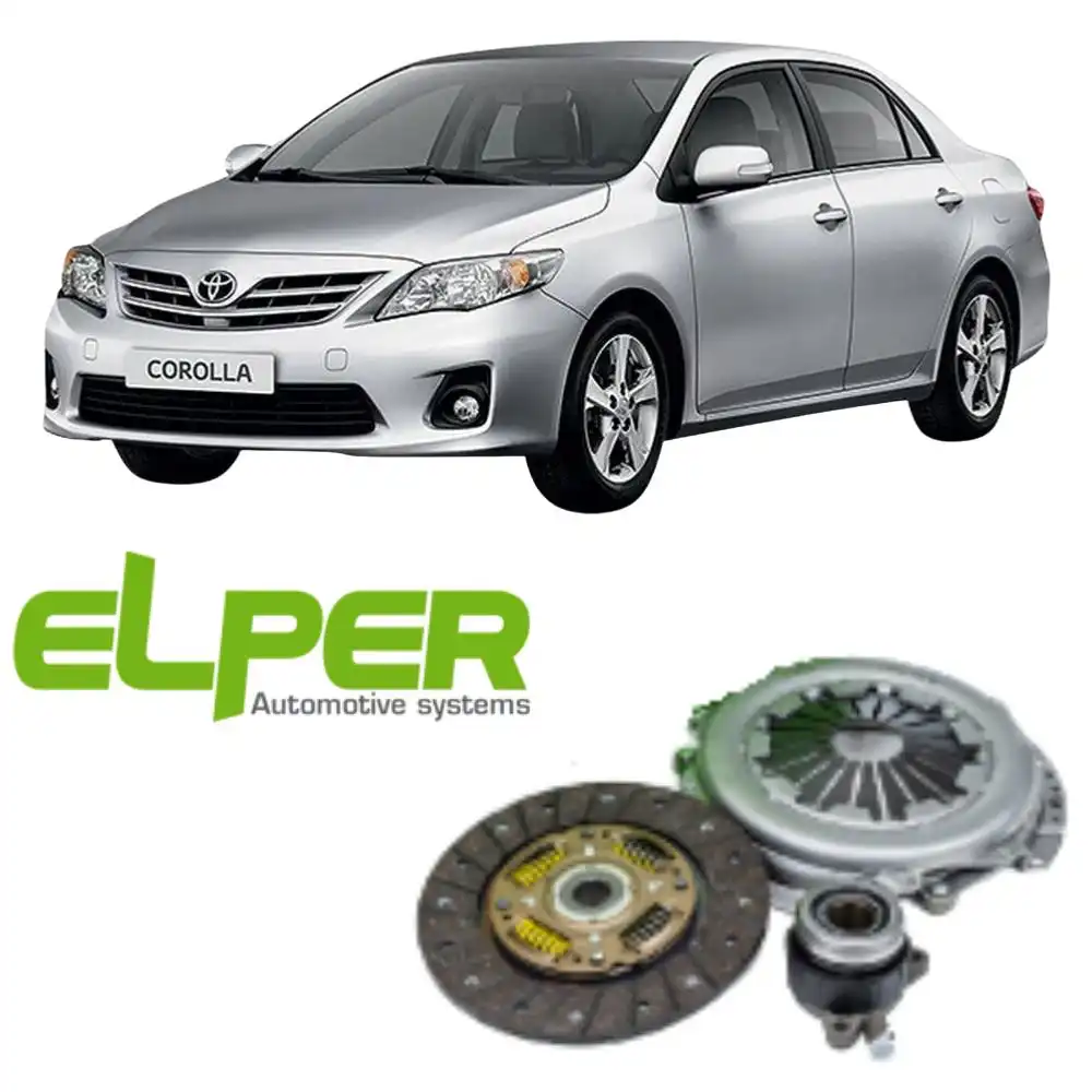 KIT EMBREAGEM TOYOTA COROLLA 1.8 16V 2012 A 2014 COM ATUADOR