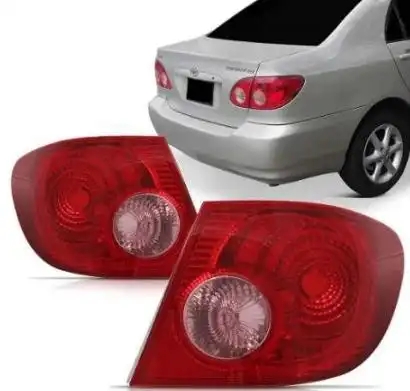 SINAL TRAS TOYOTA COROLLA 03/08 DIR (CANTO) BICOLOR (PISCA R