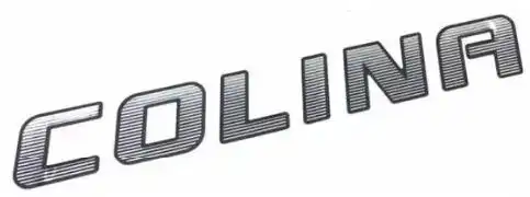 EMBLEMA ADESIVO "COLINA" S-10 09/11 CINZA CONTORNO PRETO