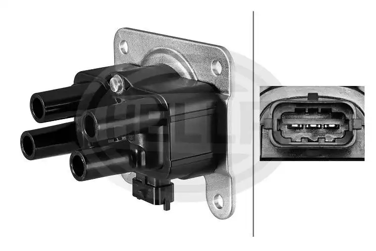 BOBINA INJ ELET FIAT PALIO 1.6 16V FLEX 2010 A 2017 3 PINOS