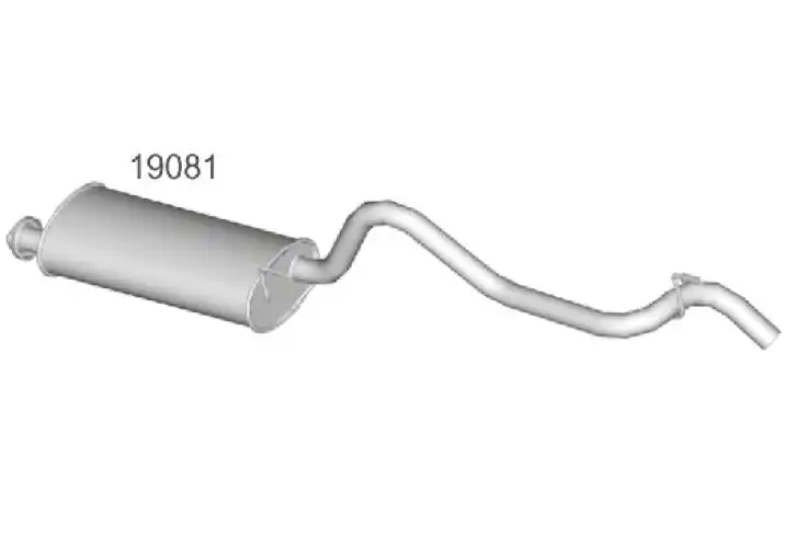 SILENC INTERM MITSUBISHI L-200 2.5 2001 A 2006