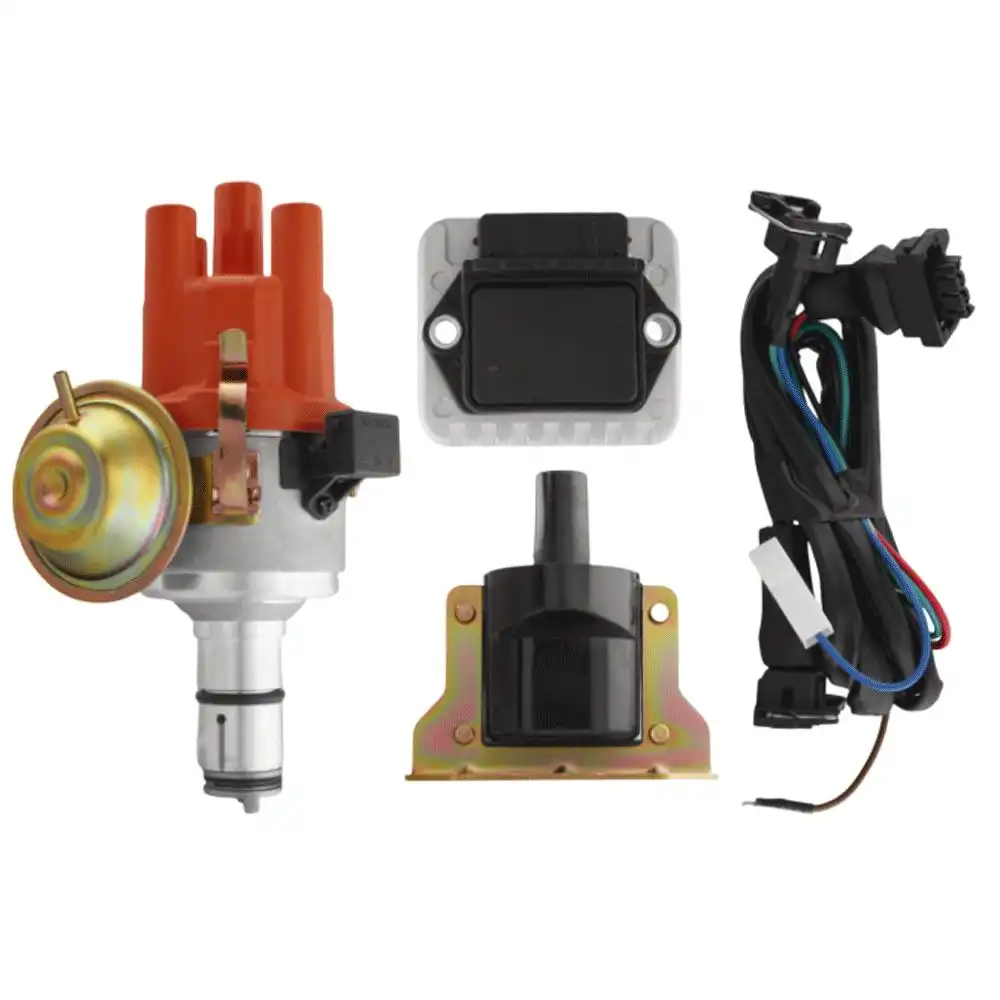 DISTRIBUIDOR COMPLETO FUSCA (KIT C/ CHICOTE,MODULO E DISTRIB