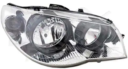 FAROL FIAT PALIO 04/ DIR C/ MASCARA CROMADA ARO PRETO