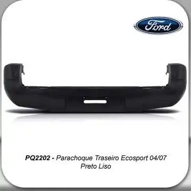 PARACHOQUE TRAS ECOSPORT 2004 A 2007 C/ PISANTE PRETO LISO