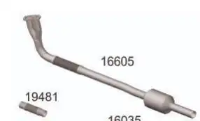 CANO SAIDA MOTOR ZAFIRA 1.8 2.0 8V /07 C/ FLEXIVEL