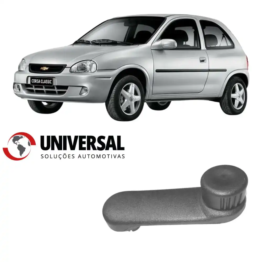 MACANETA VIDRO CORSA CINZA