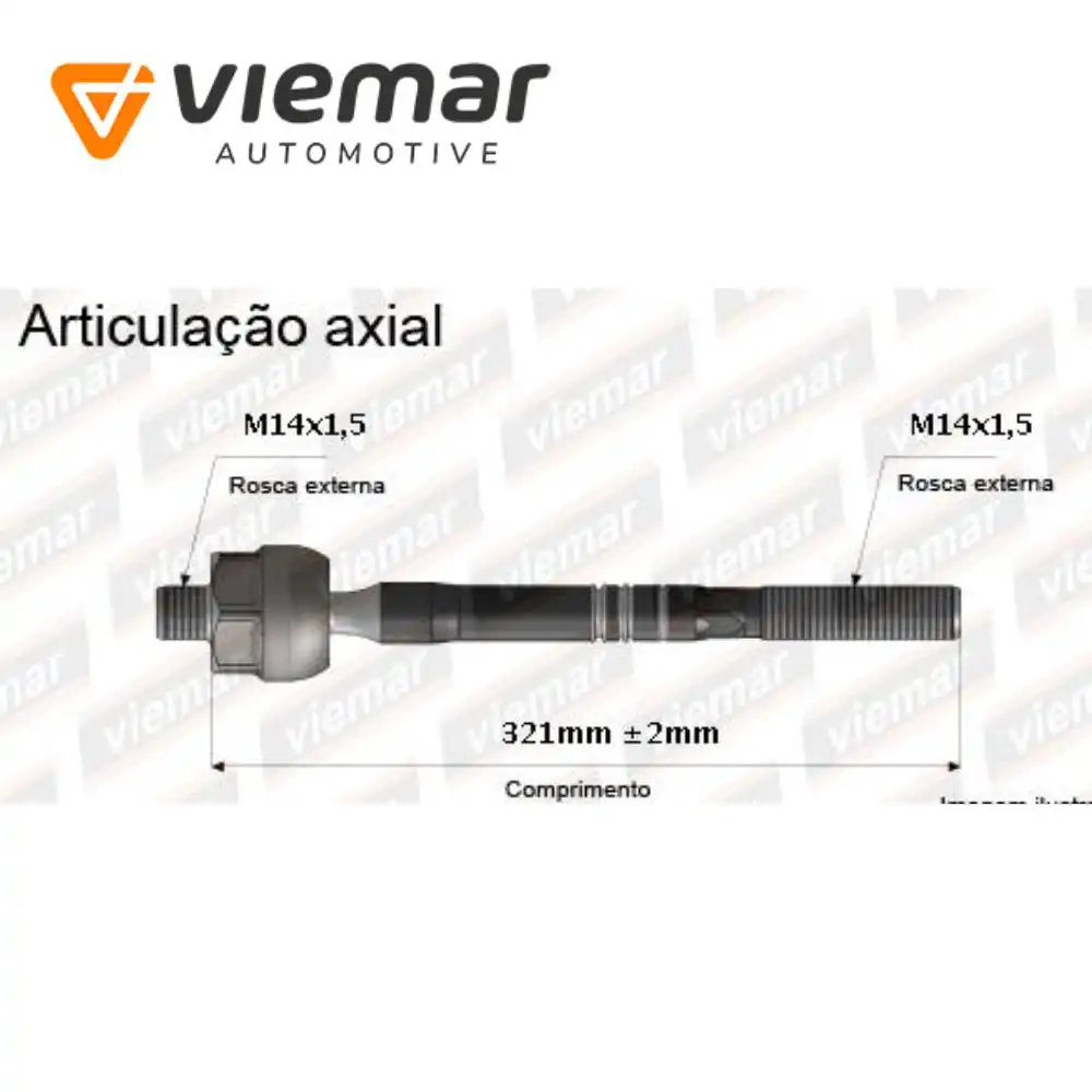 BARRA AXIAL POLO CLASSIC 95/04 VAN 98/ HIDR