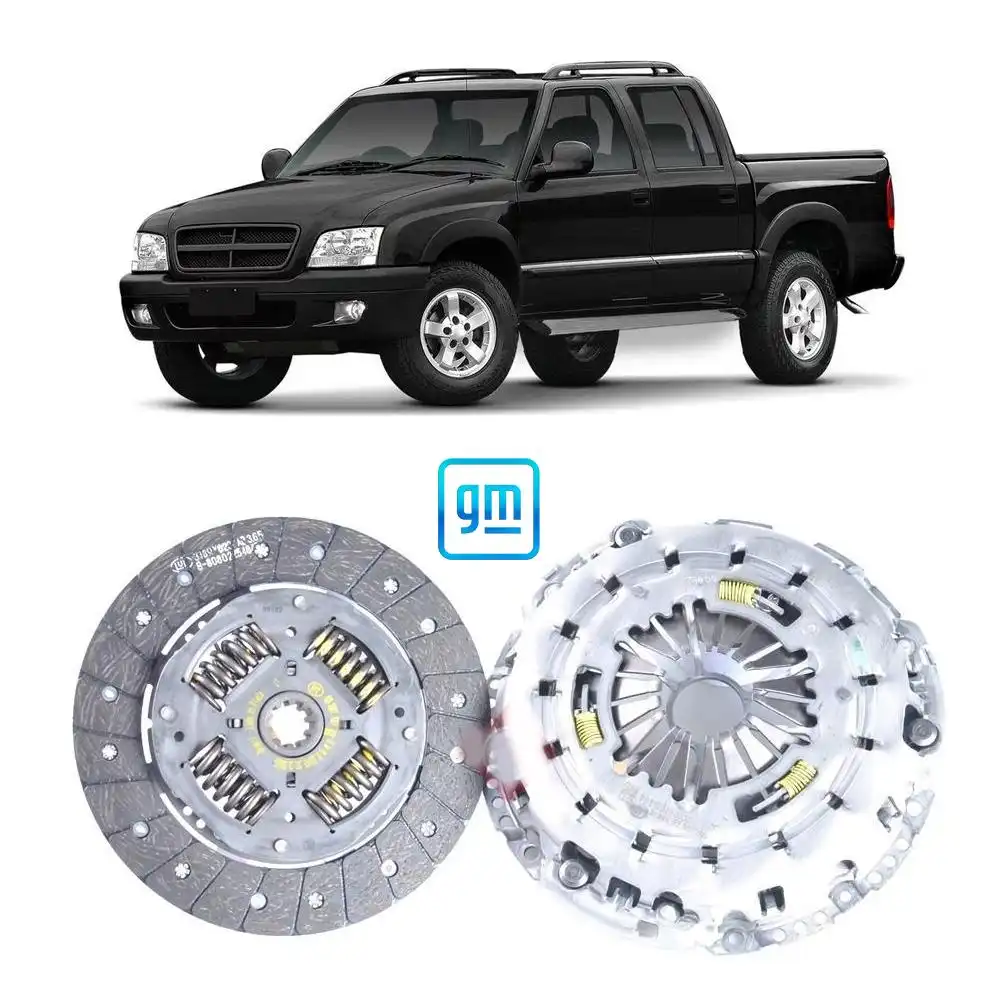 KIT EMBREAGEM S-10 2.8 TURBO DIESEL 2001 A 2011 SEM ATUADOR