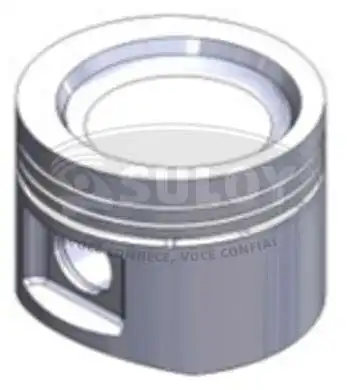 PISTAO ANEL PASSAT 1.8 /85 0,50 GASOLINA BIELA CURTA