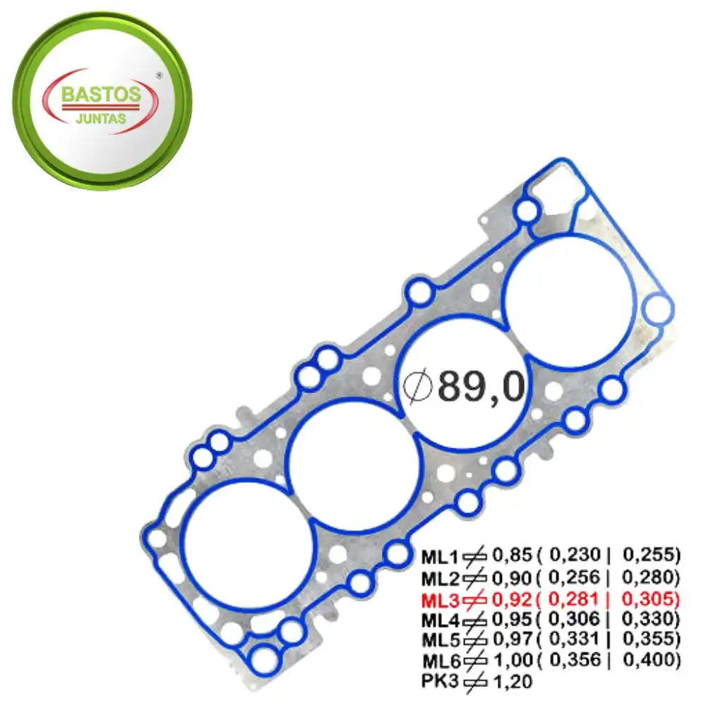 JUNTA CABECOTE FRONTIER 2.5 16V 2006 A 2016 METAL 3PIC