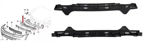 DEFLETOR PARACHOQUE DIANT CORSA 2002/