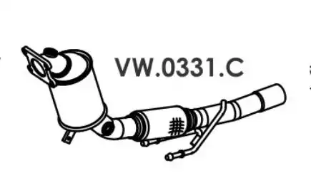 CANO SAIDA MOTOR VW UP! 1.0 3C 2012 A 2021 ASPIRADO