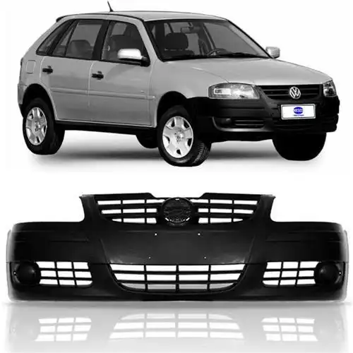 PARACHOQUE DIANTEIRO GOL G4 2006 A 2010 PRETO TEXT S/ FAROLE