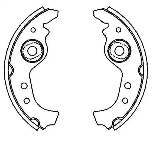 SAPATAS FREIO FIAT UNO 85/ PREMIO 94/