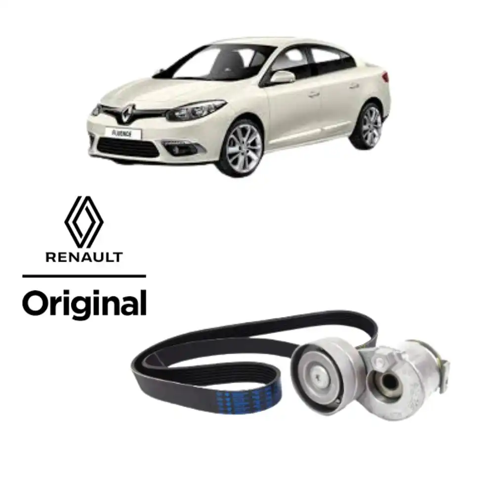 KIT CORREIA ALTERNADOR FLUENCE 2.0 2011 ACIMA