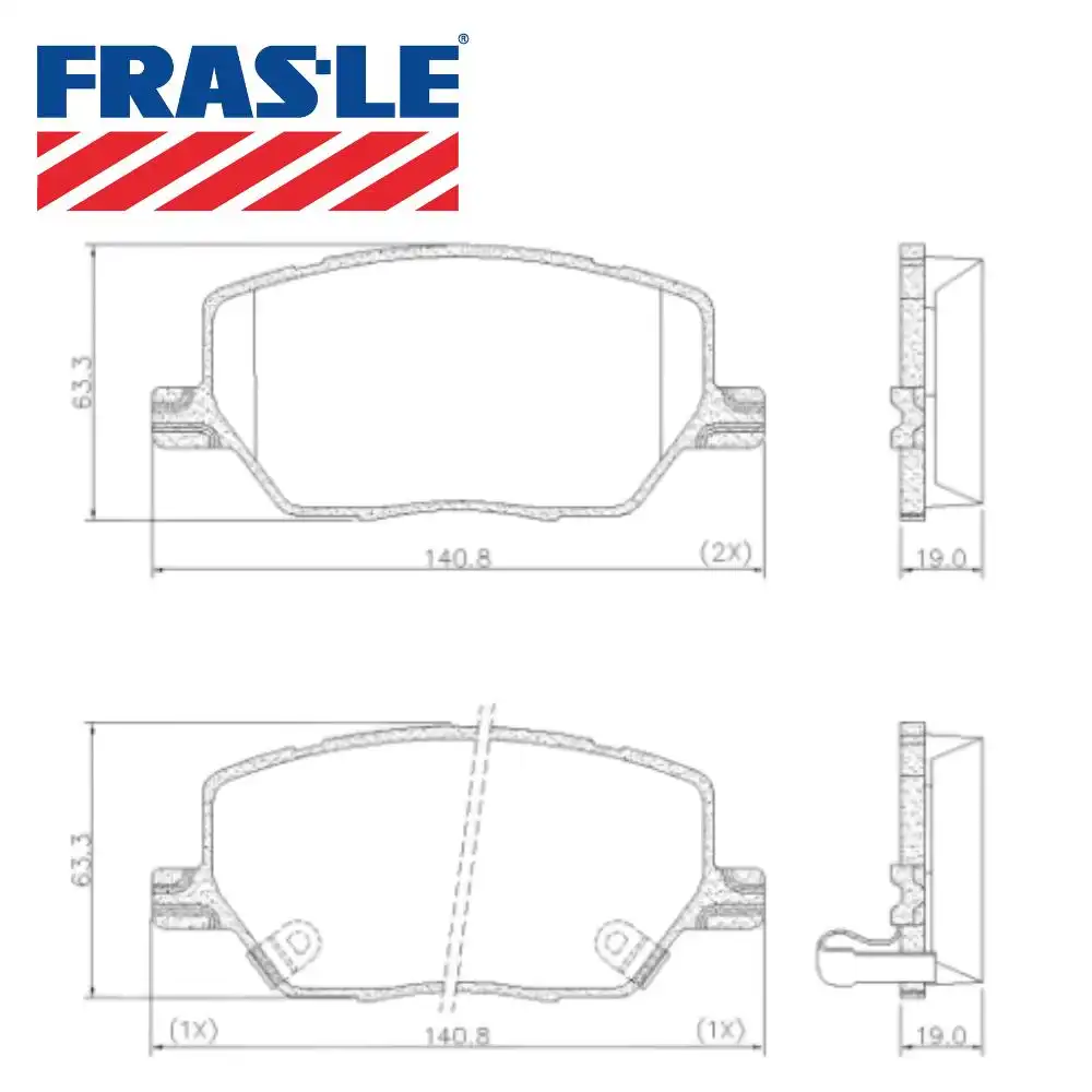 PASTILHA FREIO DIANTEIRA FIAT TORO 1.8 2.0 2016/ CERAMICA