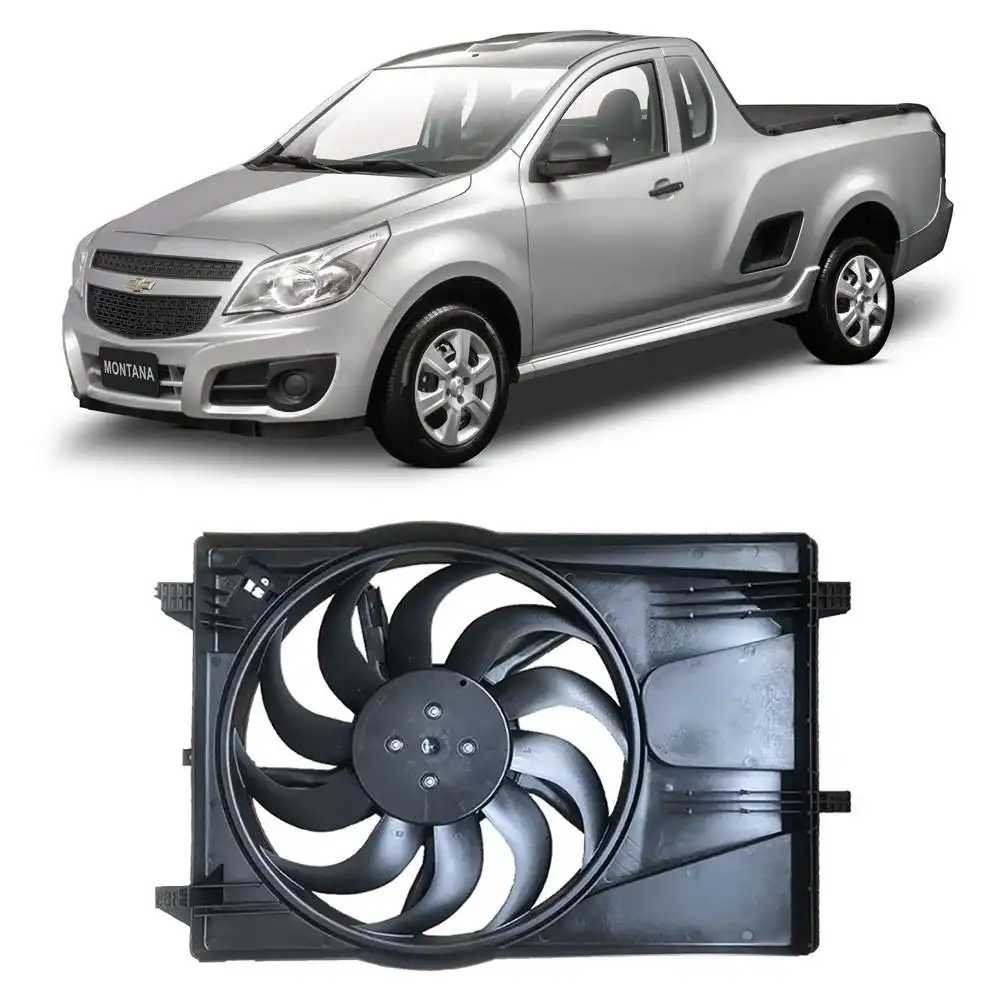 ELETRO VENTILADOR RADIADOR MONTANA SPORT 1.4 8V 2016 A 2018