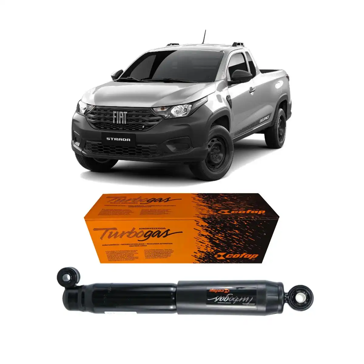 AMORTECEDOR TRASEIRO NOVA STRADA 2020/