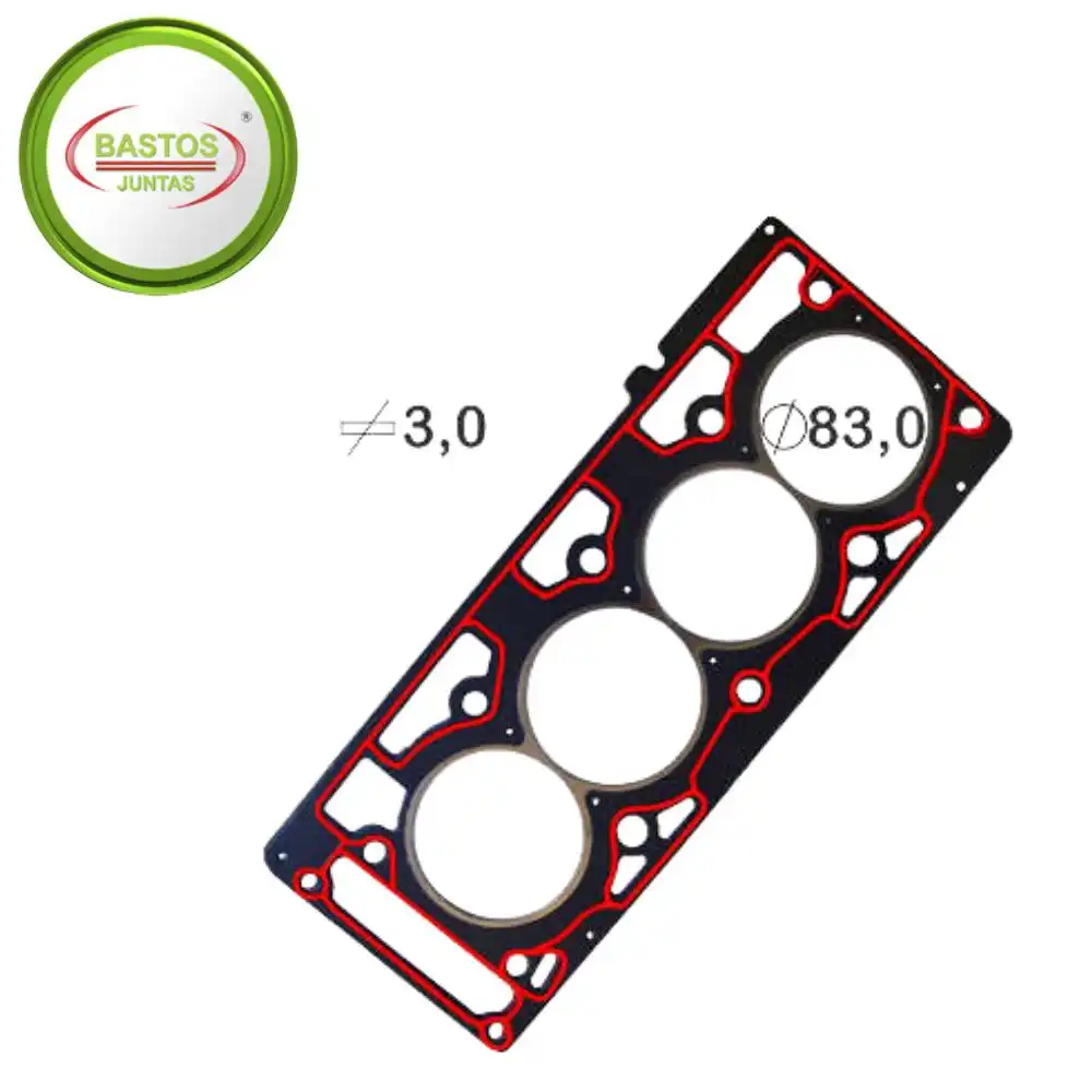 JUNTA CABECOTE FIESTA 1.6,KA 1.6 (MOT ZETEC ROCAN) FIBRA 3MM