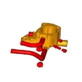 CARCACA VALVULA TERMOSTATICA FIAT UNO 1.0 1.3 1.5 8V 1984/