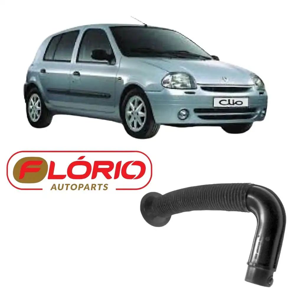 SANFONA FILTRO AR CLIO 1.0 16V 2000 ACIMA