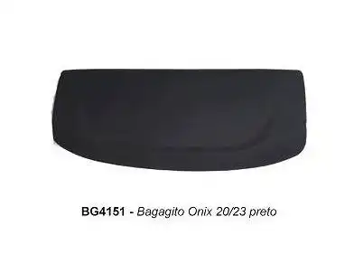 BAGAGITO ONIX 2020 A 2023 PRETO  PLASTICO
