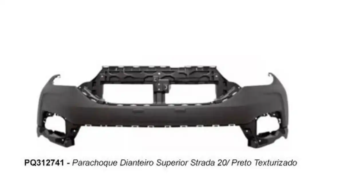 PARACHOQUE DIANTEIRO FIAT STRADA 2020 A 2021 SUPERIOR