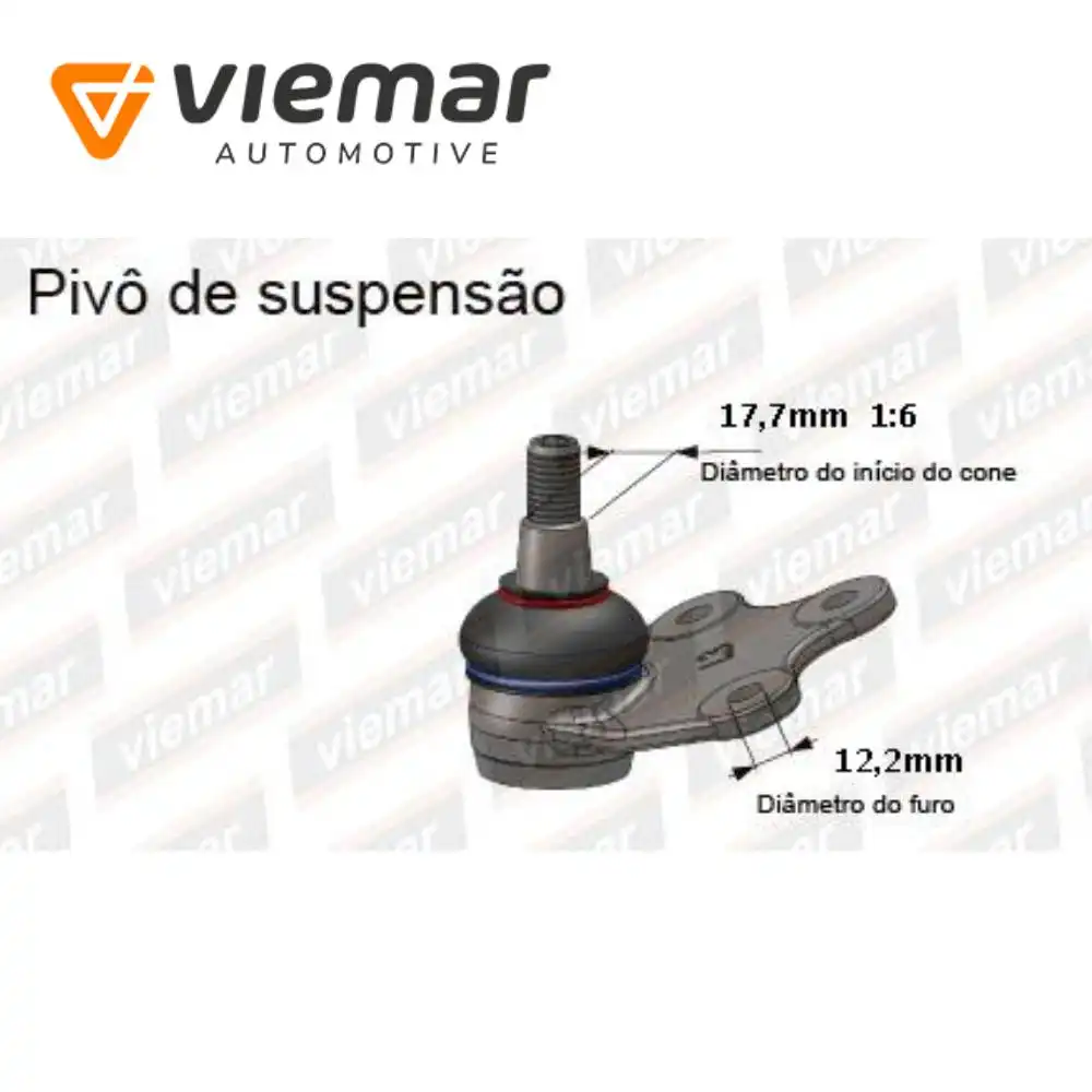 PIVO S-10 4X2 4X4 2017 A 2022 INFERIOR