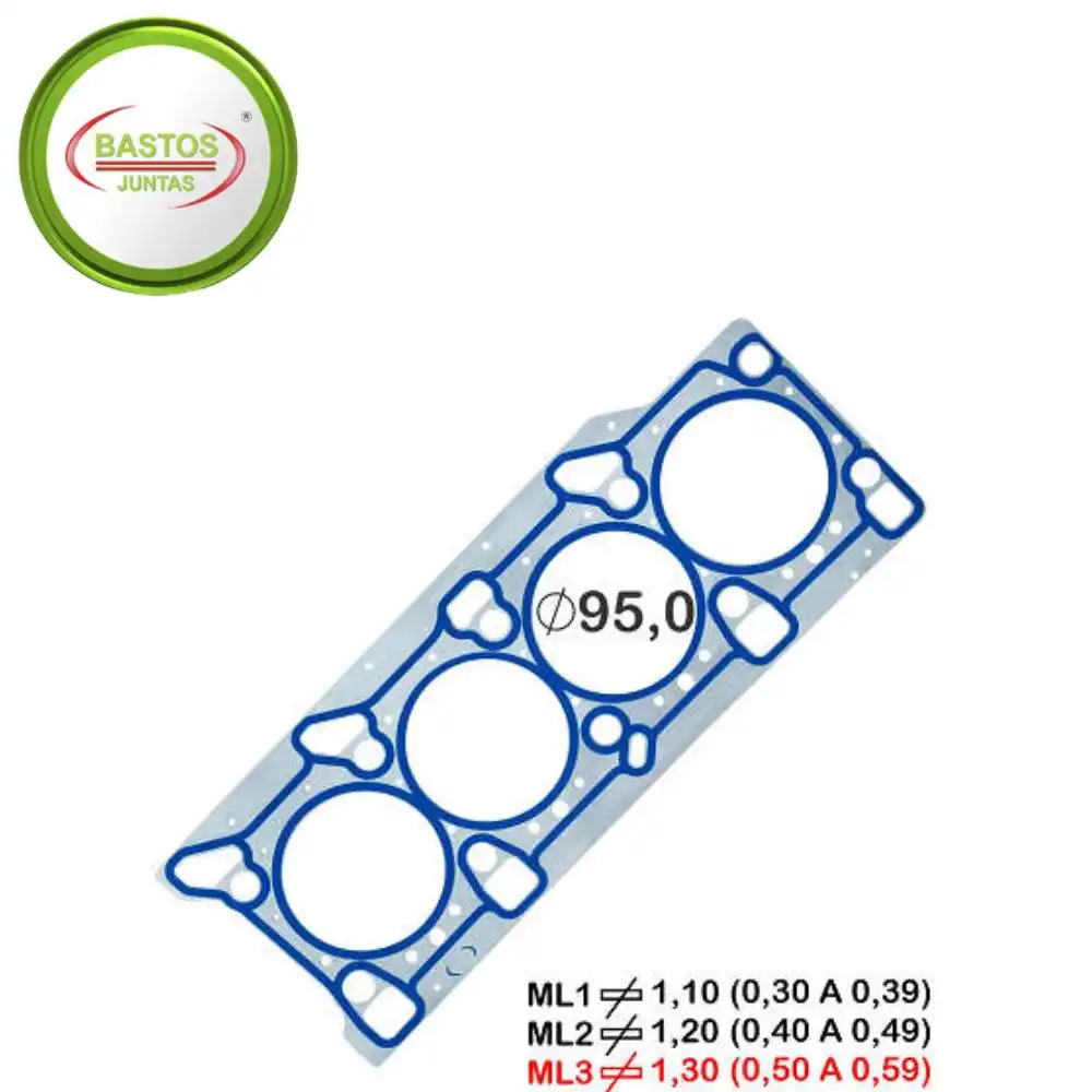JUNTA CABECOTE S-10 2.8 16V 2012 A 2025 METAL 3 PIC