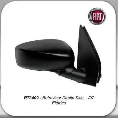 ESPELHO EXT FIAT STILO /2007 ELETRICO DIR