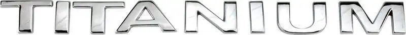 EMBLEMA TITANIUM ECOSPORT FOCUS 13/ NEW FIESTA 14/ "TITANI