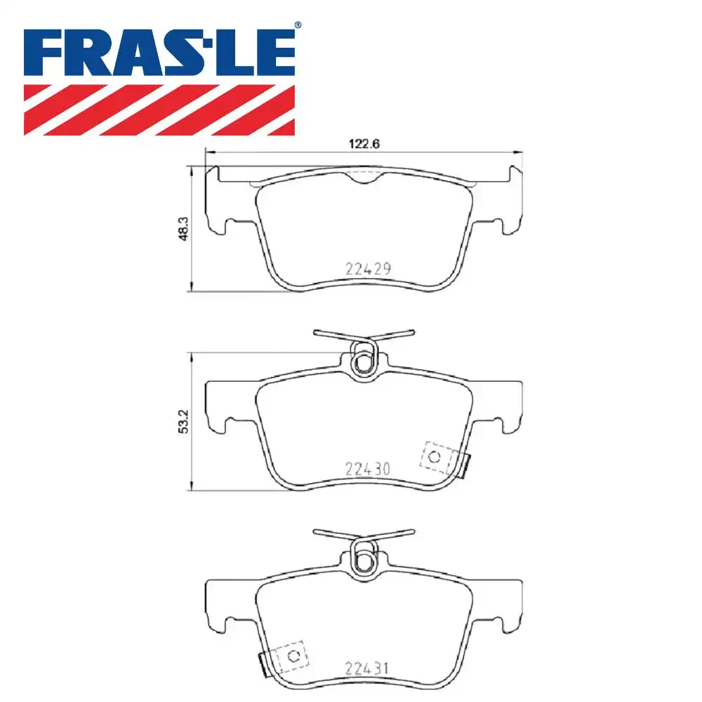 PASTILHA FREIO TRASEIRA HONDA CIVIC 2.0 16V 2017/ C/CERAMICA
