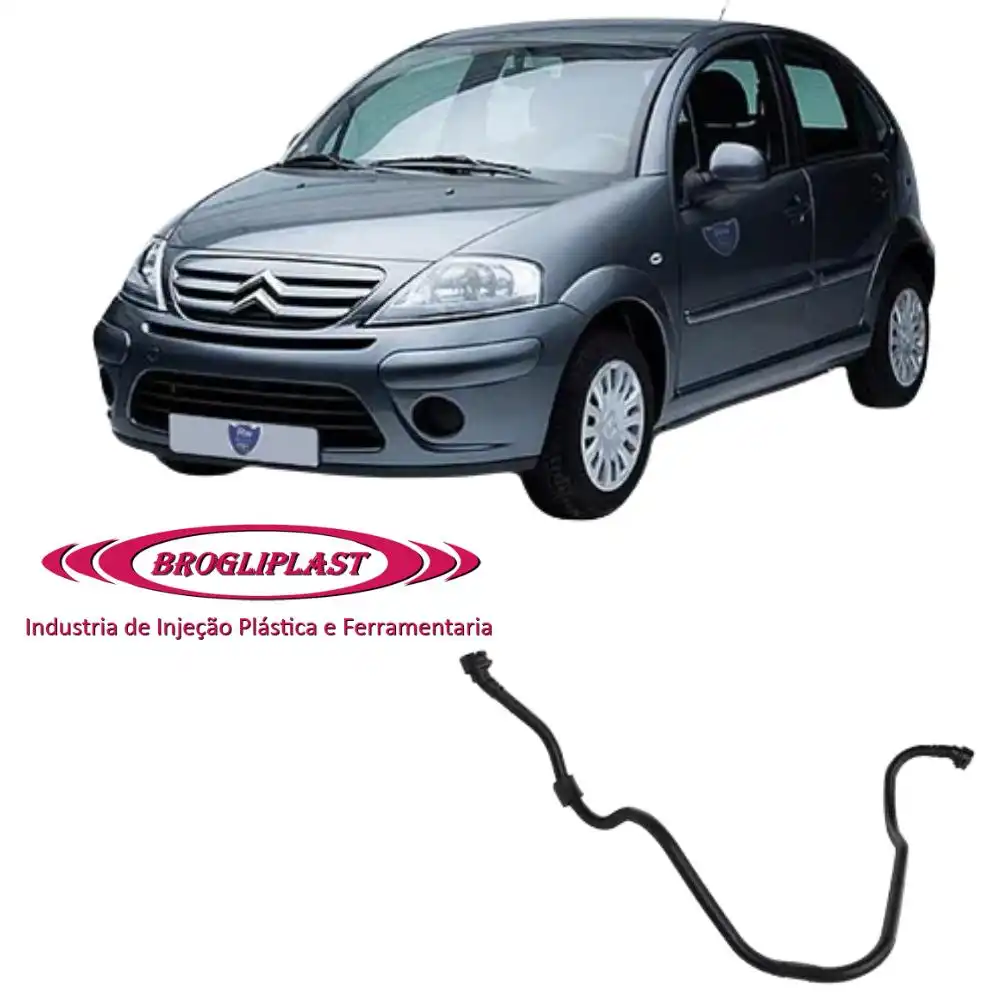 MANGUEIRA RADIADOR C3 1.4 1.5 8V 2001 A 2017 INFERIOR