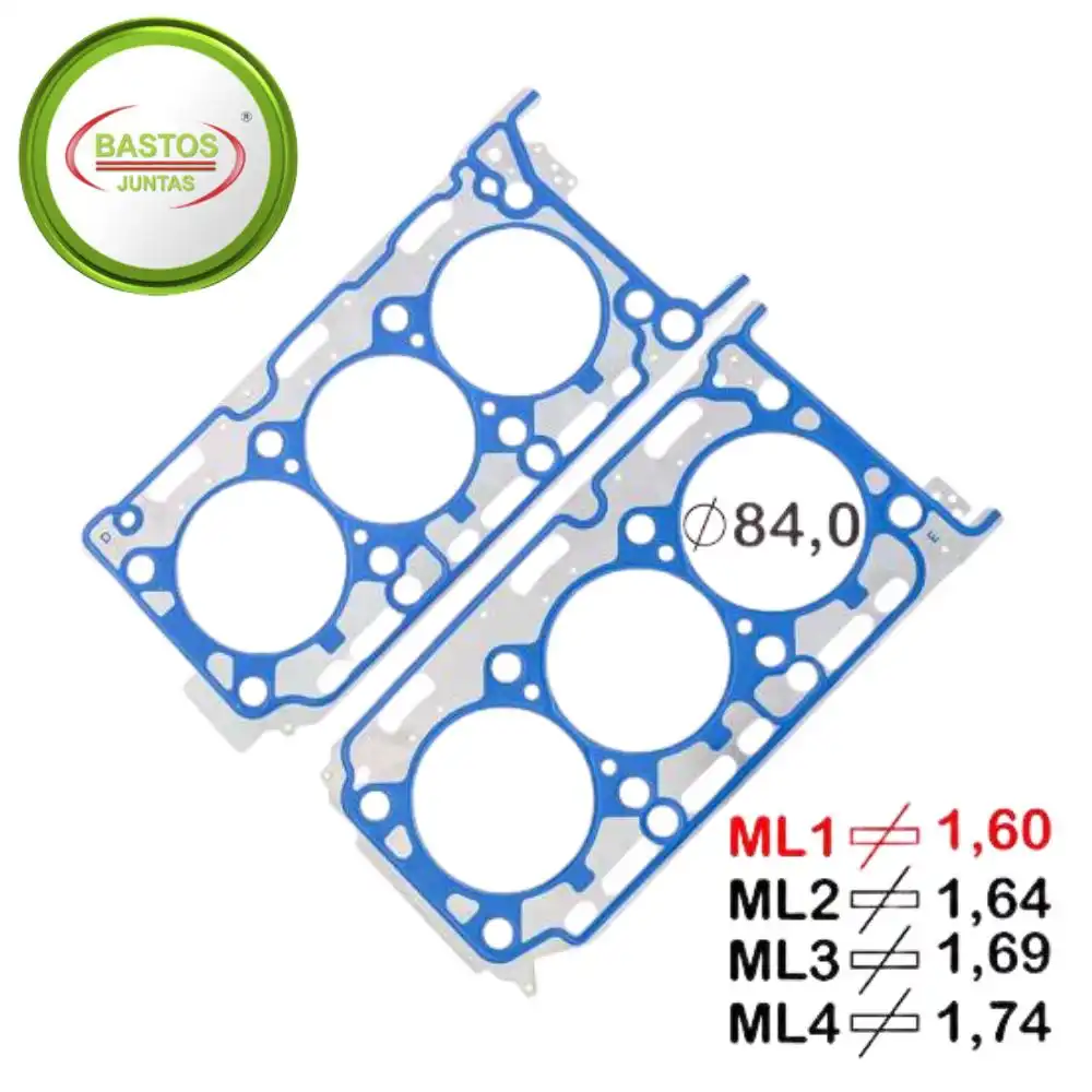 JUNTA CABECOTE AMAROK 3.0 24V DIESEL 2017 A 2025 1PIC CHAPA