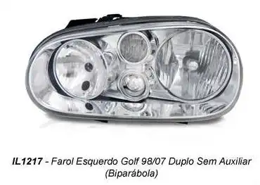 FAROL GOLF 1999 A 2006 DUPLO S/AUXILIAR ESQ