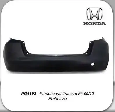 PARACHOQUE TRAS HONDA FIT 2009 A 2012