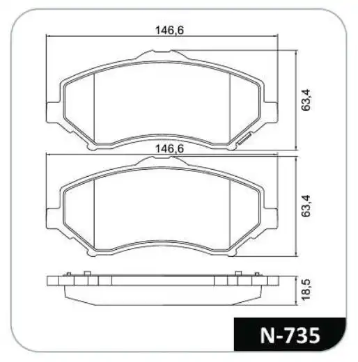 PASTILHA FREIO DIANTEIRA FIAT FREEMONT 2.4 16V 2011/